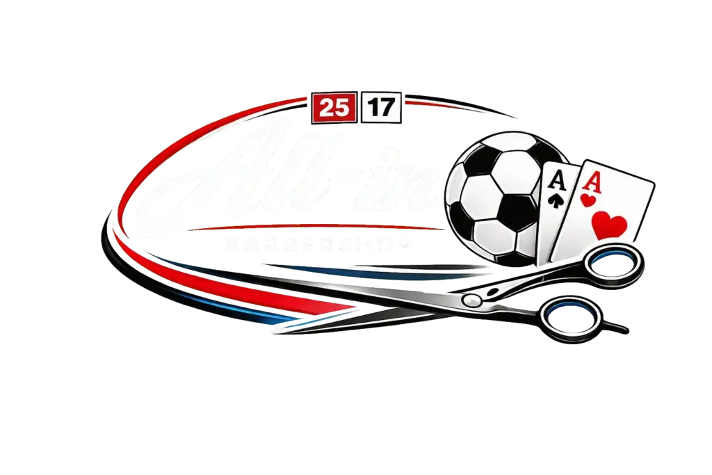 Logo barbershopu All-in