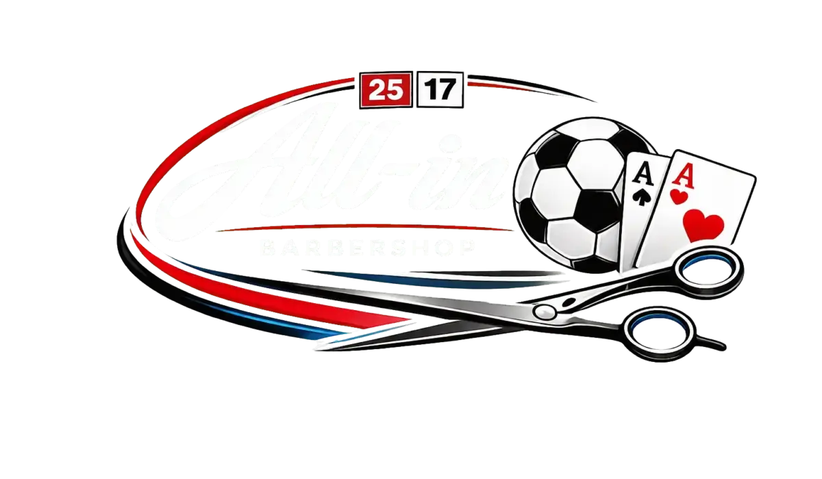 Logo barbershopu All-in